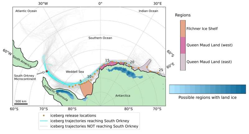 Mega-iceberg from Antarctica on collision course with South Georgia: harbinger of things to come?