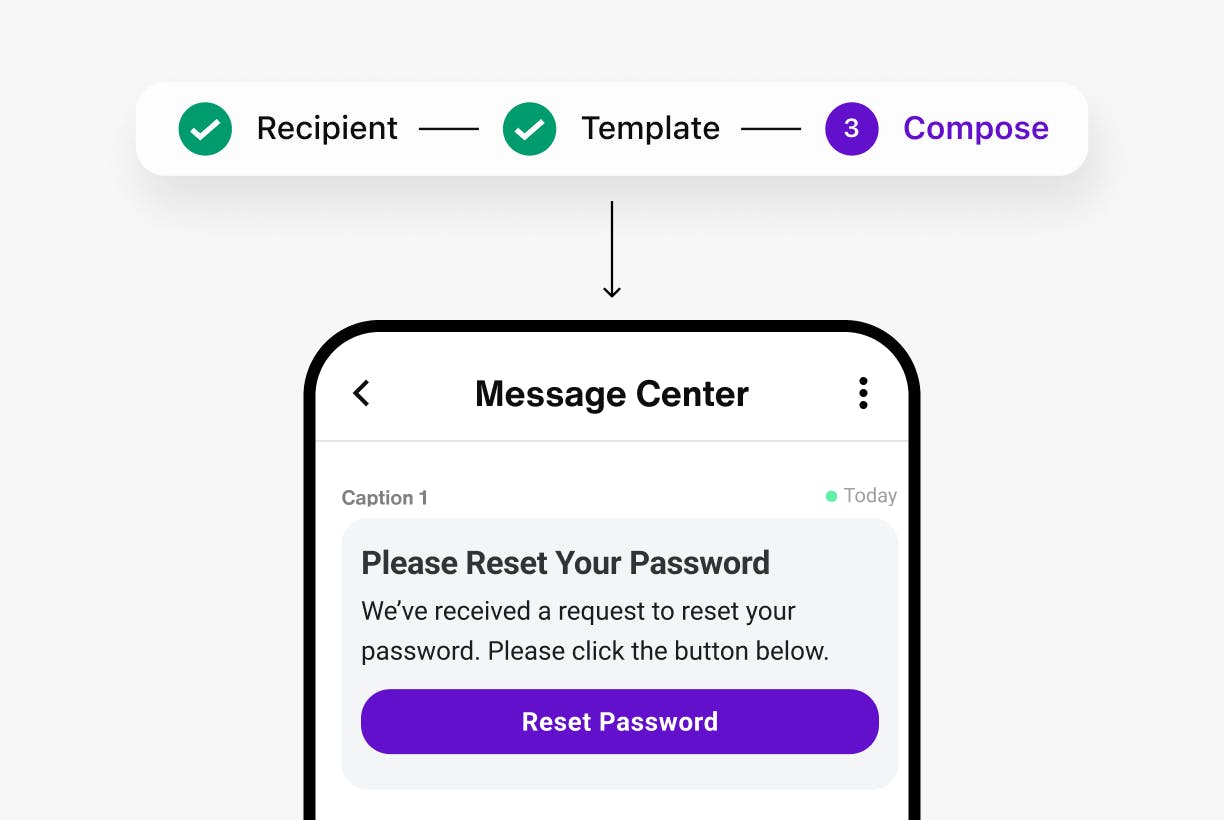 Sendbird Business Messaging message center