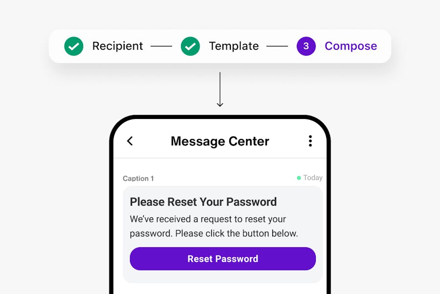 Sendbird Business Messaging message center