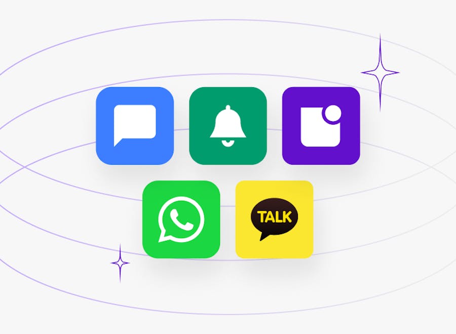 Sendbird Business Messaging mobile channel mix