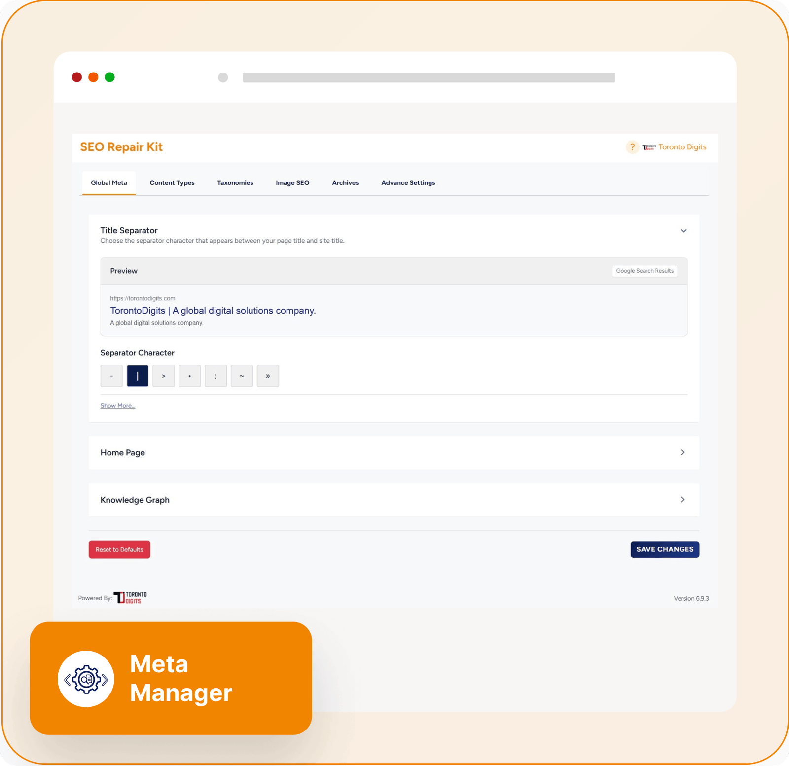 Meta Manager