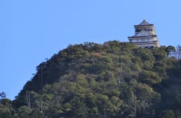 光秀が仕えた斎藤道三の稲葉山城跡地に信長が岐阜城を築いた