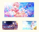 アニメーション動画、オリジナルMV作ります イラストから動画編集まで!YouTube待機画面等に イメージ12