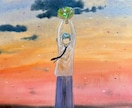 YouTubeサムネ一枚絵を優しい水彩で描きます 歌ってみたなどのイラストを絵本の1ページのように描きます イメージ5