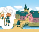 絵本の挿絵・イラストを5枚セットまで制作いたします 絵本にしたいお話に、雰囲気の合ったイラストが欲しい方 イメージ3
