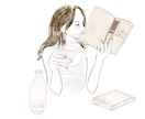 おしゃれで魅力的、自信ある女性イラストお描きします 日常を彩る主役の女性を♪パッと華やかに、印象アップ♪ 水彩 イメージ4