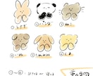 ゆるかわシンプルなカスタムアイコン描きます 好みの髪型や動物で気軽に作れるオリジナルアイコン イメージ4