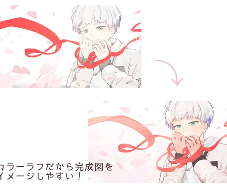 YouTube動画用のイラストお描きします 動画サムネイル、歌ってみたのMVなどに! イメージ2
