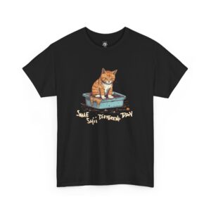 Same Shii Different Day - Novelty Graphic Tshirts For Cat lovers.
