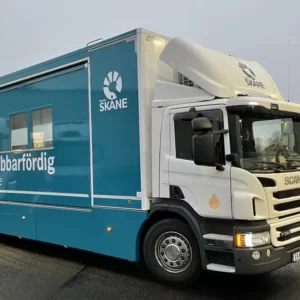 Ny vaccinationsbuss kommer först till Posthusplatsen