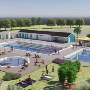 Drottninghögs nya friluftsbad klart till sommaren 2023