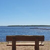Fina Sätofta badplats i Höörs kommun har rustats upp