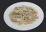 Fettuccine Alfredo with Grilled Chicken