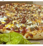 Bacon Cheeseburger Pizza