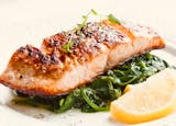 Broiled Wild Atlantic Salmon