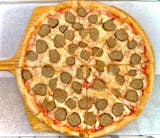 Meatball Pizza