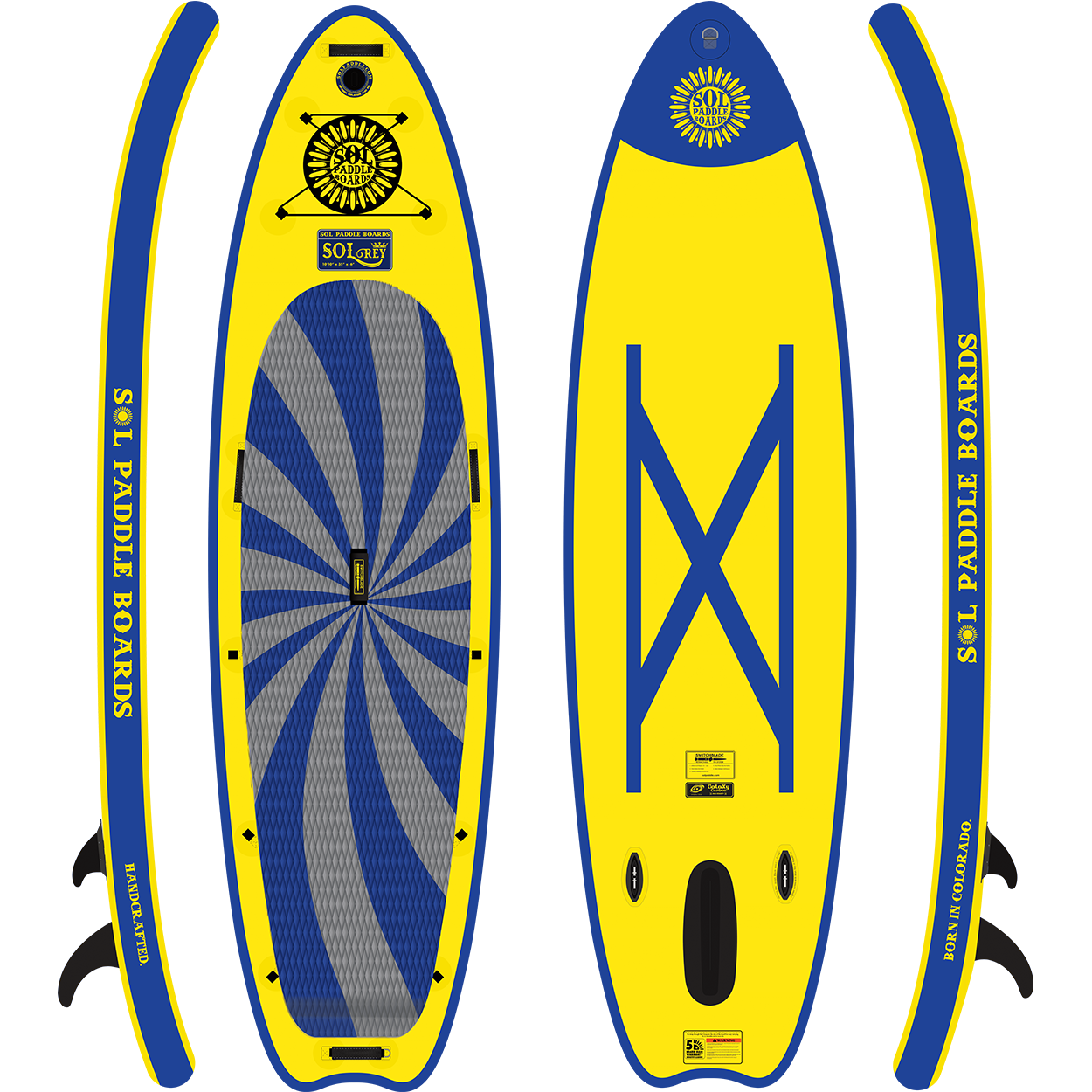GalaXy SOLrey Inflatable Paddle Board