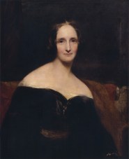Mary Shelley by Richard Rothwell, 1840