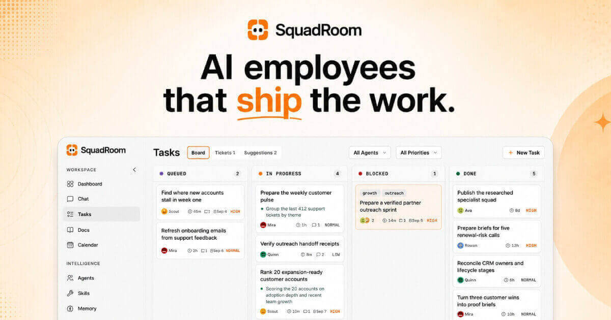 SquadRoom logo