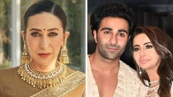 Karisma Kapoor cheers for Aadar Jain and Alekha Advani in dreamy wedding video