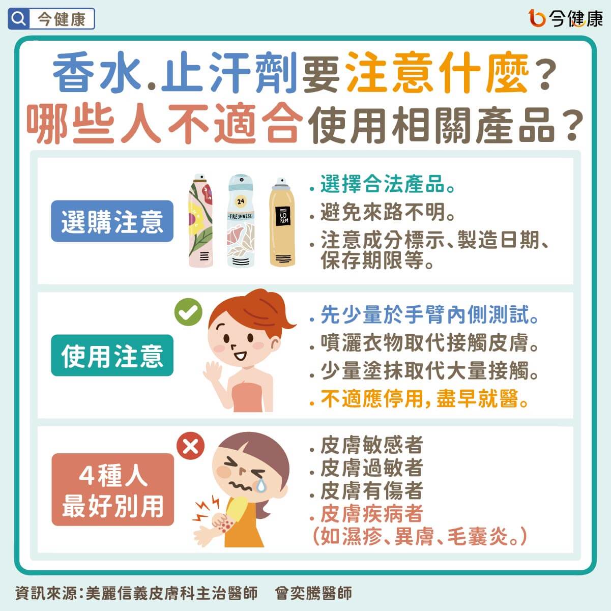  #曾奕騰 #香水 #止汗劑 #爽身噴霧 #體臭 #狐臭