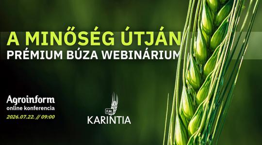 A minőség útján - Prémium búza webinárium A minőség útján - Prémium búza webinárium