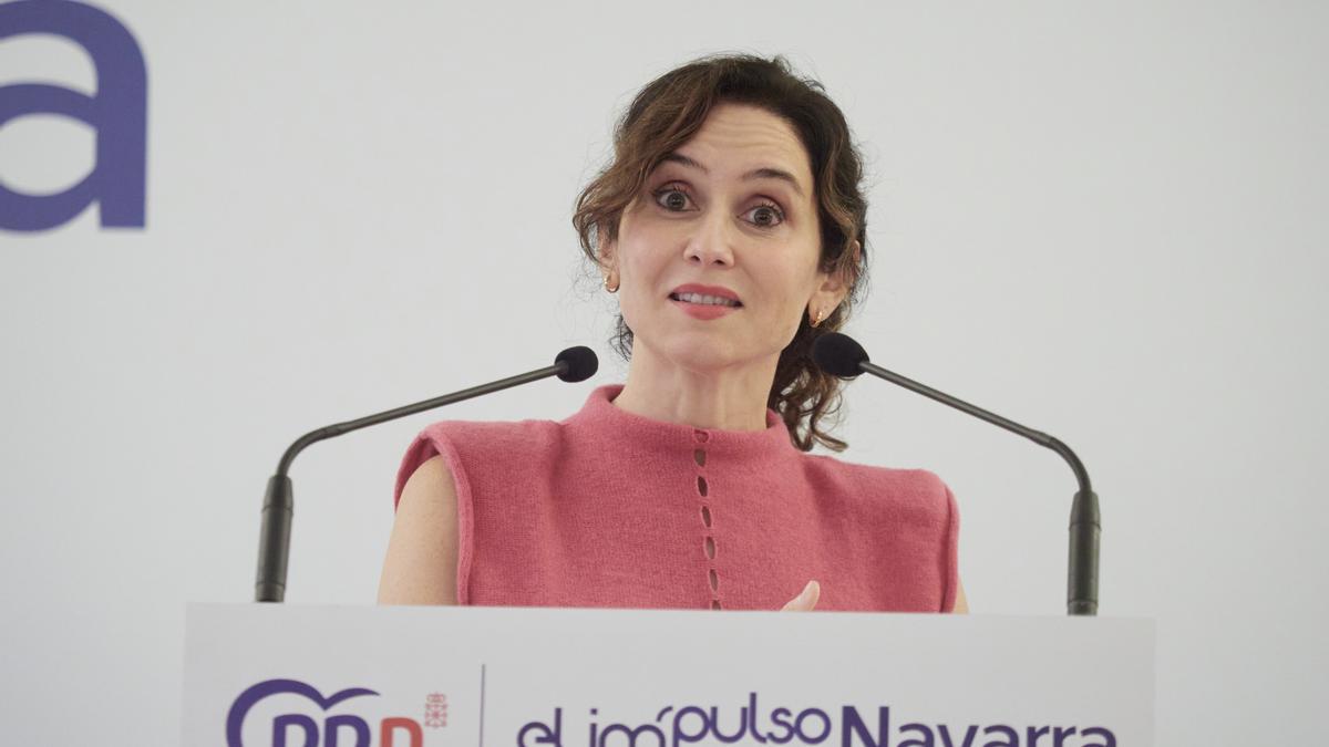 La presidenta de la Comunidad de Madrid en una imagen de archivo