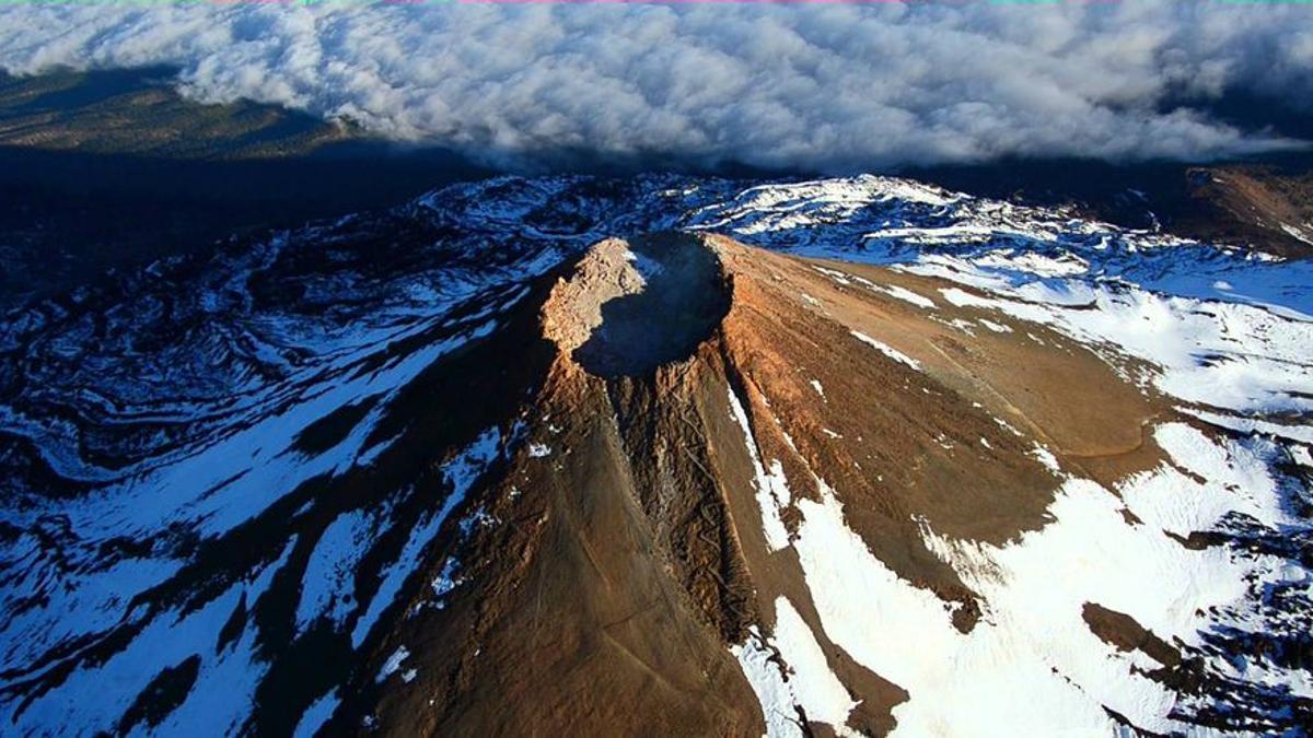 Cráter de El Teide.