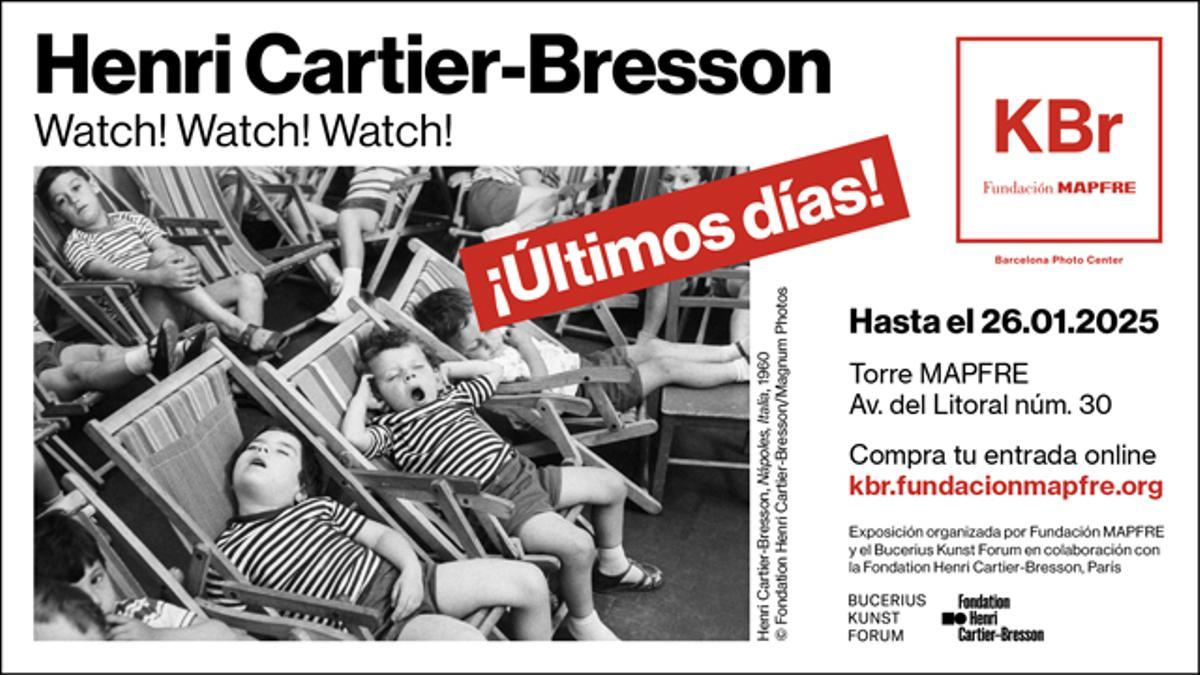 Visita gratis la exposición del artista Henri Cartier-Bresson en Barcelona