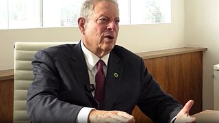 L'ex vicepresidente degli Stati Uniti Al Gore in un'intervista a Euronews a Baku, Azerbaigian, 15 novembre 2024