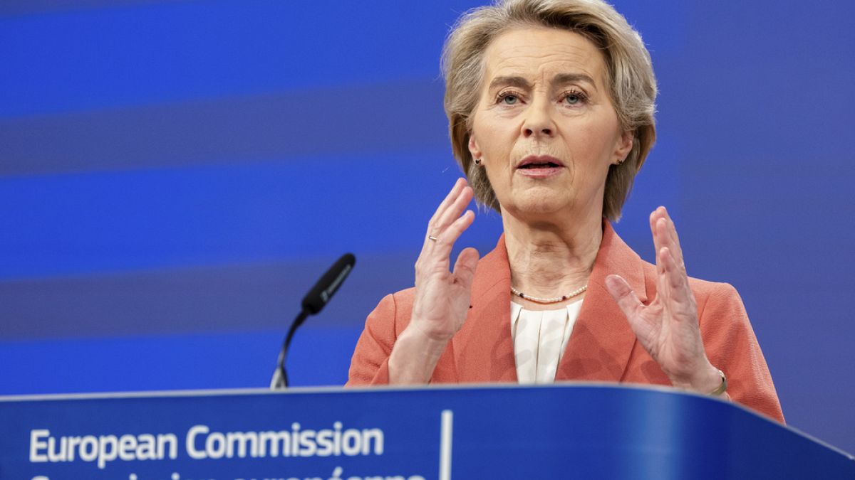 Ursula von der Leyen apresentou a estratégia de competitividade da Comissão para os próximos cinco anos