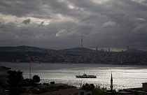 İstanbul'da bulutlu bir sabah, 6 Eylül 2023