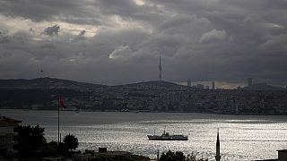 İstanbul'da bulutlu bir sabah, 6 Eylül 2023