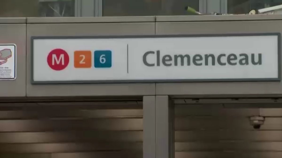 Clemenceau subway station in Brussels