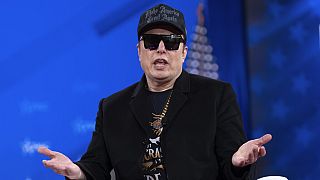Ο Elon Musk μιλάει στο Συνέδριο Συντηρητικής Πολιτικής Δράσης, CPAC, στο Gaylord National Resort &amp; Convention Center, την Πέμπτη 20 Φεβρουαρίου 2025, στο Oxon Hill, Md