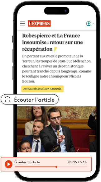 illustration sur les articles en audio