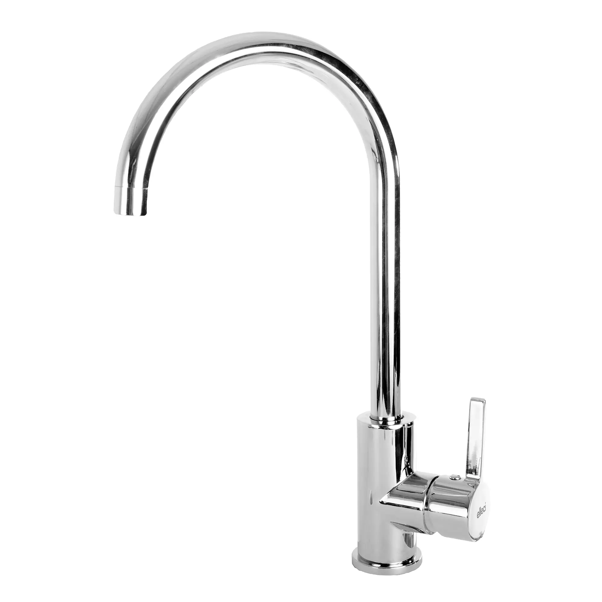Elleci Miscelatore lavello cucina monocomando con canna girevole finitura cromata | Caddy Elleci Miscelatore lavello cucina monocomando con canna girevole finitura cromata | Caddy