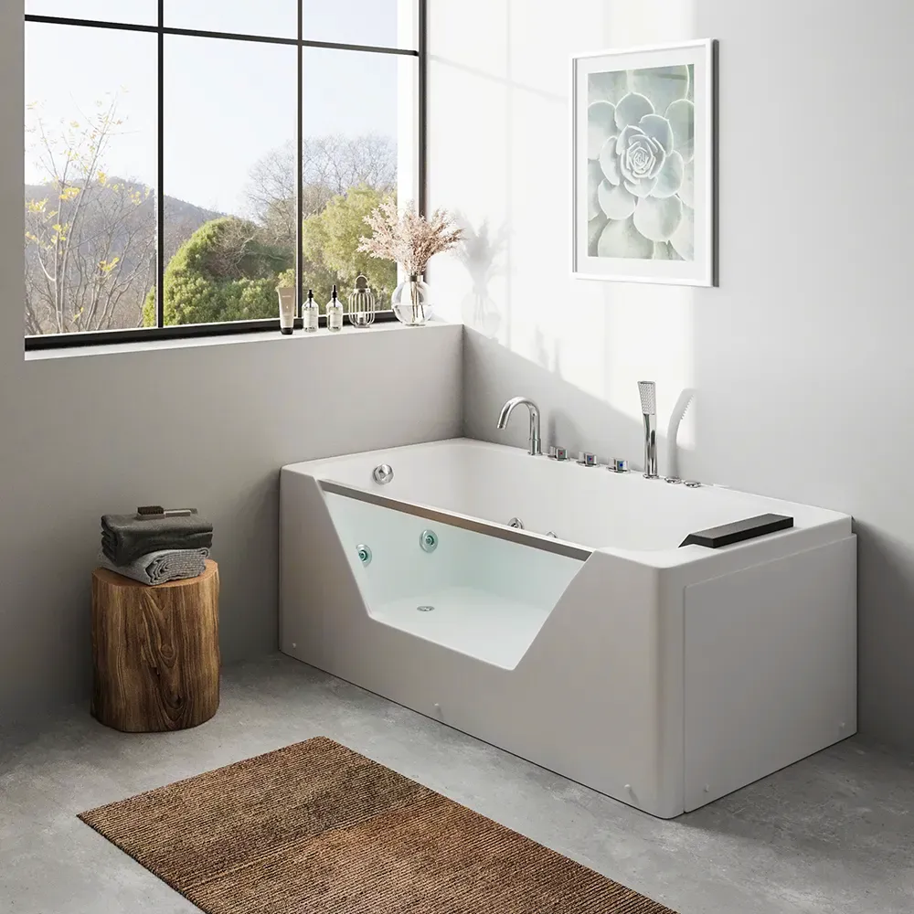 Vasca idromassaggio per interno 150x80 cm design moderno | Chill Eco Vasca idromassaggio per interno 150x80 cm design moderno | Chill Eco