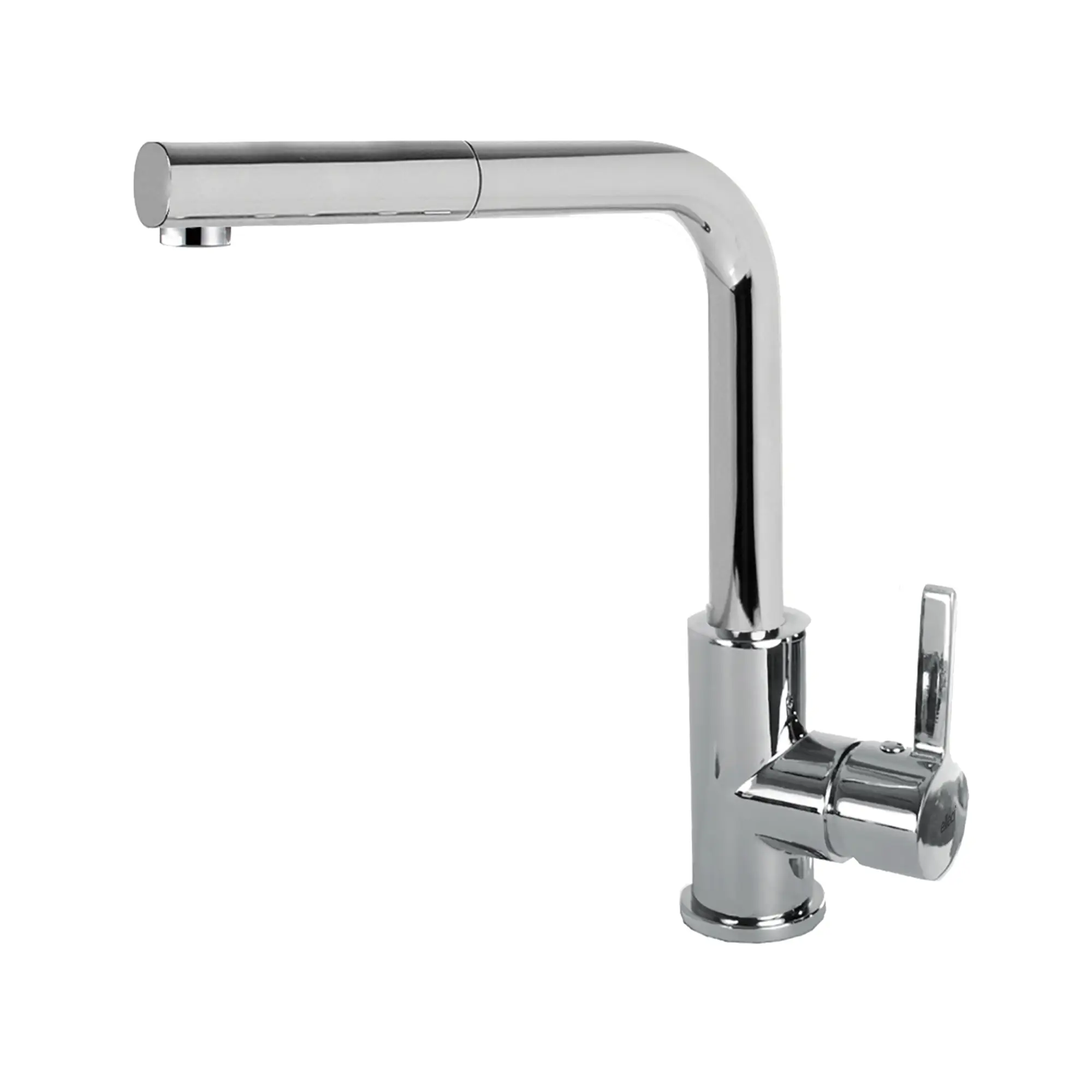 Elleci Miscelatore lavello cucina monocomando con canna girevole estraibile finitura cromata | Shell plus Elleci Miscelatore lavello cucina monocomando con canna girevole estraibile finitura cromata | Shell plus
