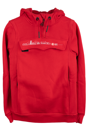 Kanguru Sweatshirt (Kırmızı)