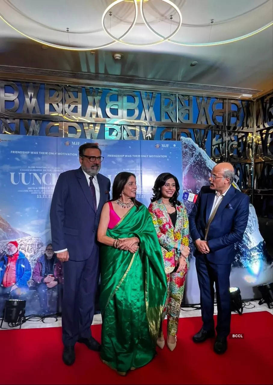 Over 500 corporate bigwigs throng to watch Natasha Malpani Oswal's 'Uunchai' celebratory screening