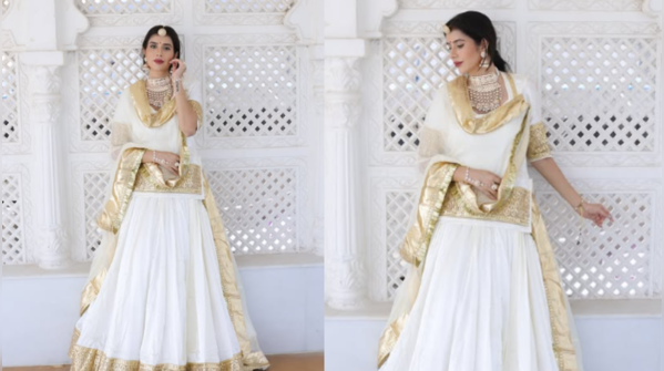 White and gold