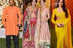 ​From Salman Khan to Ranveer Singh-Janhvi Kapoor, stars grace Anant Ambani and Radhika Merchant's haldi ceremony​