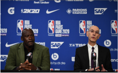 “Adam Silver Crowns Michael Jordan as GOAT, Jokingly Warns: ‘Don’t Tell LeBron’”