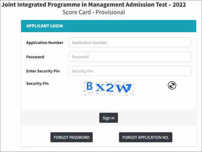 JIPMAT Score Card 2022 released at jipmat.nta.ac.in; download here