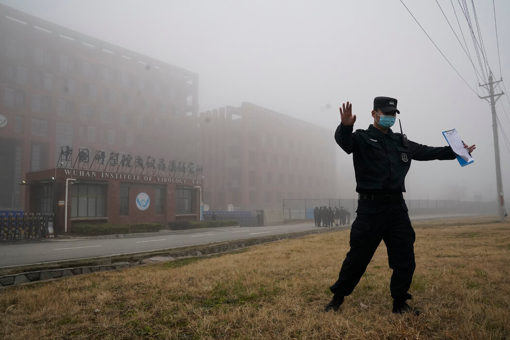 2021年2月，中国科学院武汉病毒研究所外，当时世界卫生组织的一个代表团正在访问该机构。世卫组织与中国的关系招致了批评。