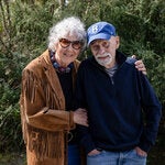 Laurie and Steven Goldstein near their new townhome in the Hudson Valley. The couple had raised their family in Philadelphia and were looking for a new place close to their children and grandchildren for up to $500,000.