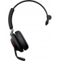 Jabra Evolve2 65 monaural On Ear headset Bluetooth® Mono Fekete Hangerő szabályozás, Elemtöltés kije 2. bélyegkép