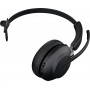Jabra Evolve2 65 monaural On Ear headset Bluetooth® Mono Fekete Hangerő szabályozás, Elemtöltés kije 3. bélyegkép