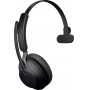 Jabra Evolve2 65 monaural On Ear headset Bluetooth® Mono Fekete Hangerő szabályozás, Elemtöltés kije 4. bélyegkép